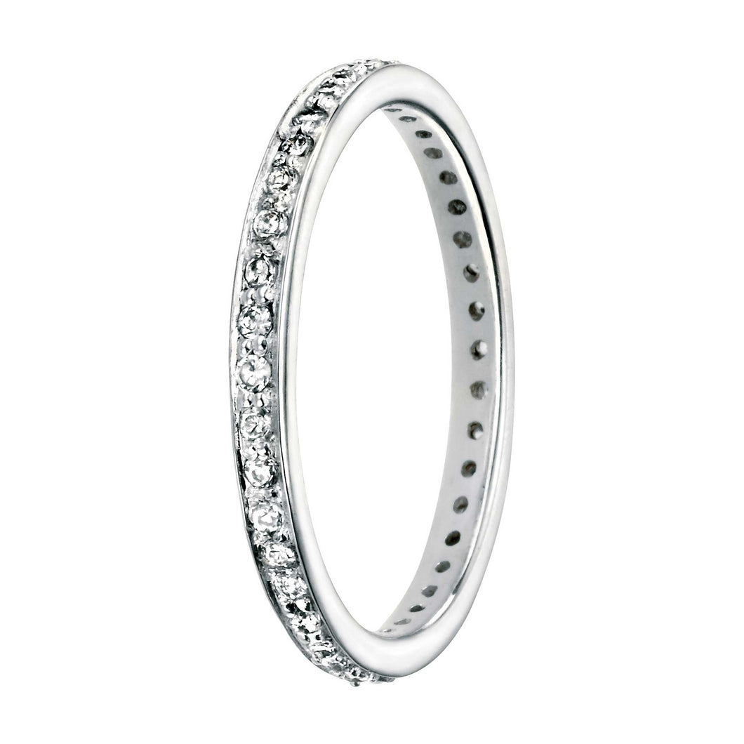 CZ ETERNITY RING